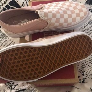 Vans slip ons! Blush pinkkkkk